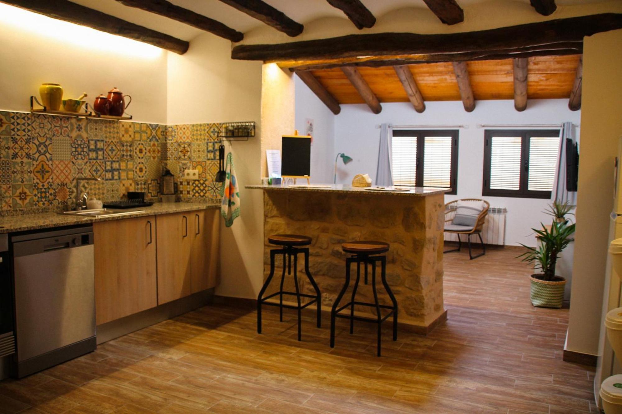 La Casa Del Castell Villa Орта де Сан Хуан Екстериор снимка